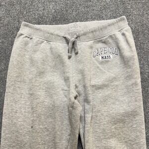 Cuffy's Cape Cod Sweatpants Women's Large Cotton Blend Stained Lounge Gray